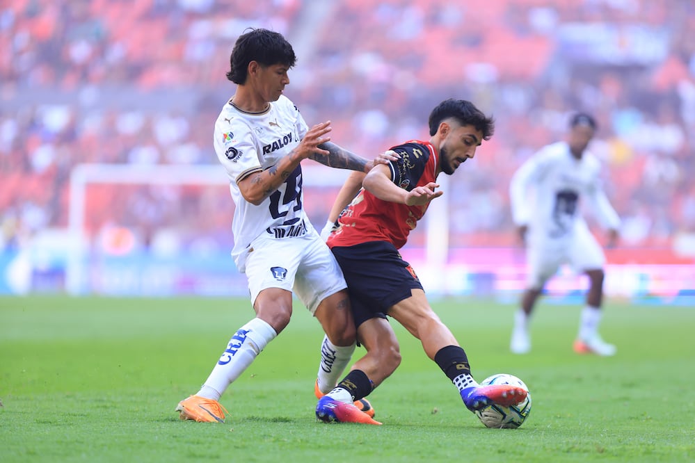 Guadalajara, Jalisco, 19 de Septiembre de 2026. , durante el partido correspondiente a la Jornada 9 del torneo Apertura 2026 de la Liga BBVA MX, entre los Rojinegros del Atlas y los Pumas de la UNAM, realizado en la Estadio Jalisco. Foto: Imago7/