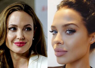 La modelo que podría ser la gemela de Angelina Jolie