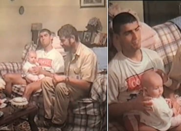 Revelan imágenes inéditas de Cristiano Ronaldo cuando era un bebé conviviendo con su papá