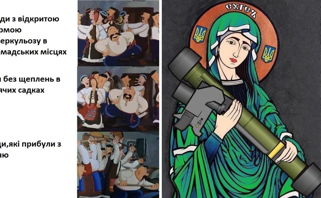 Imágenes de Twitter: @Ukraine y @CMCD048