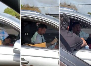 VIDEO: El gesto de Messi que demuestra que vive como uno más sin operativo de seguridad y cerca de los fans