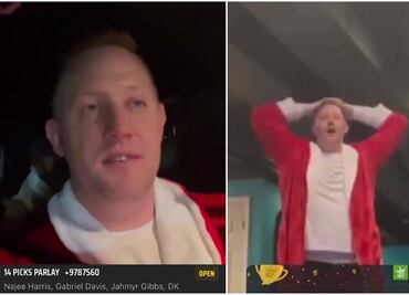 ¡De locos! Aficionado de la NFL ganó casi medio millón tras apostar solo cinco dólares