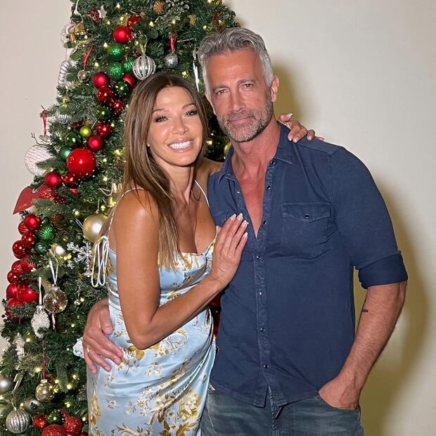 Osvaldo Sabatini y Catherine Fulop. Fuente: Instagram @fulopcatherine