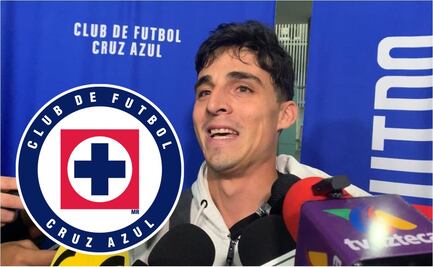 Lorenzo Faravelli con mucha ilusión de vestir la playera de Cruz Azul: "Es una alegría enorme"