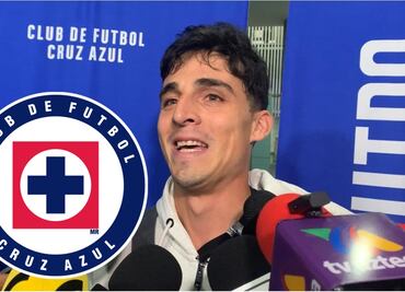 Lorenzo Faravelli con mucha ilusión de vestir la playera de Cruz Azul: "Es una alegría enorme"