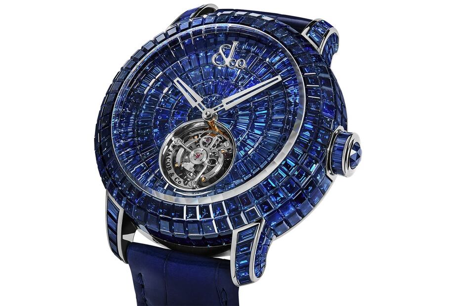 Reloj Tourbillon. Fuente: Instagram @jacobandco
