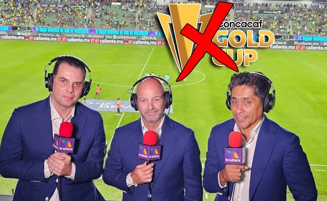 TV Azteca, de momento, no tiene los derechos de transmisión de la Copa Oro, que ya arranca este fin de semana. Foto: Especial