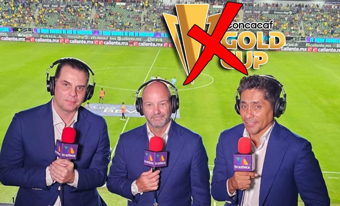 TV Azteca, de momento, no tiene los derechos de transmisión de la Copa Oro, que ya arranca este fin de semana. Foto: Especial