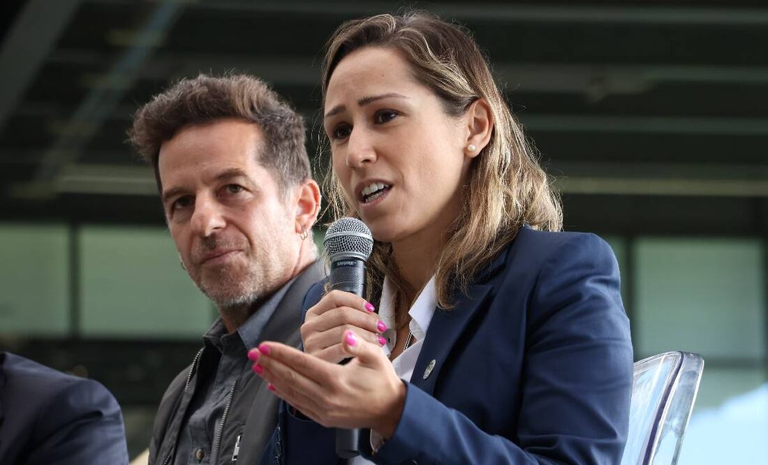 Mariana Gutiérrez pide que el Senado le dé voz a la Liga MX femenil. Foto: Imago7