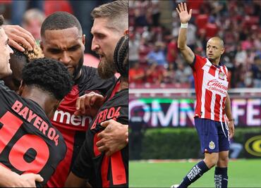 'Chicharito' Hernández felicitó al Bayer Leverkusen tras conseguir el título de la Bundesliga