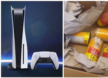 Compran un PlayStation 5 por Amazon y reciben comida para perro