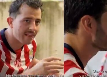 Alan Mozo y Pollo Briseño motivaron de esta forma a sus compañeros en la goliza de Chivas a Juárez