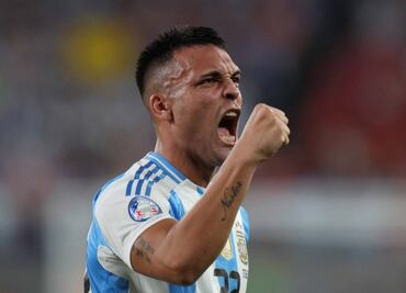 Argentina con gol de Lautaro Martínez derrota a Chile en la Copa Amércia