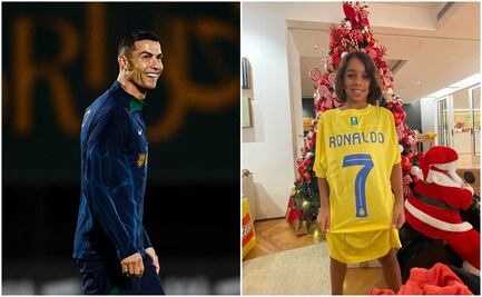 Cristiano se puso el traje de Santa Claus y regaló una verdadera joya al hijo de Marcelo