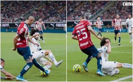 VIDEO: Chivas se burla del 'Chino' Huerta por jugada del 'Piojo' Alvarado que terminó en gol