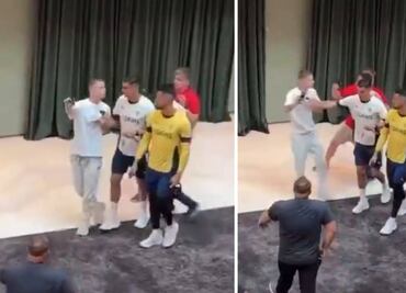 Cristiano Ronaldo agredió a un aficionado que le pidió una fotografía