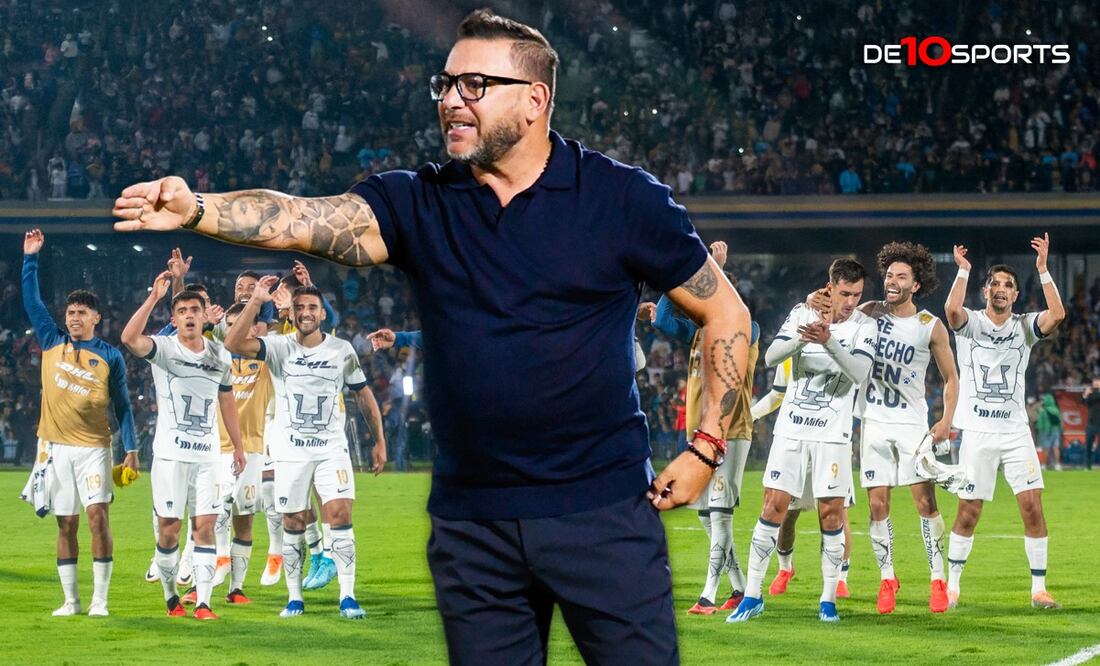 Antonio Mohamed ha superado las cinco Semifinales que ha disputado y va por la sexta con Pumas. Foto: Imago7