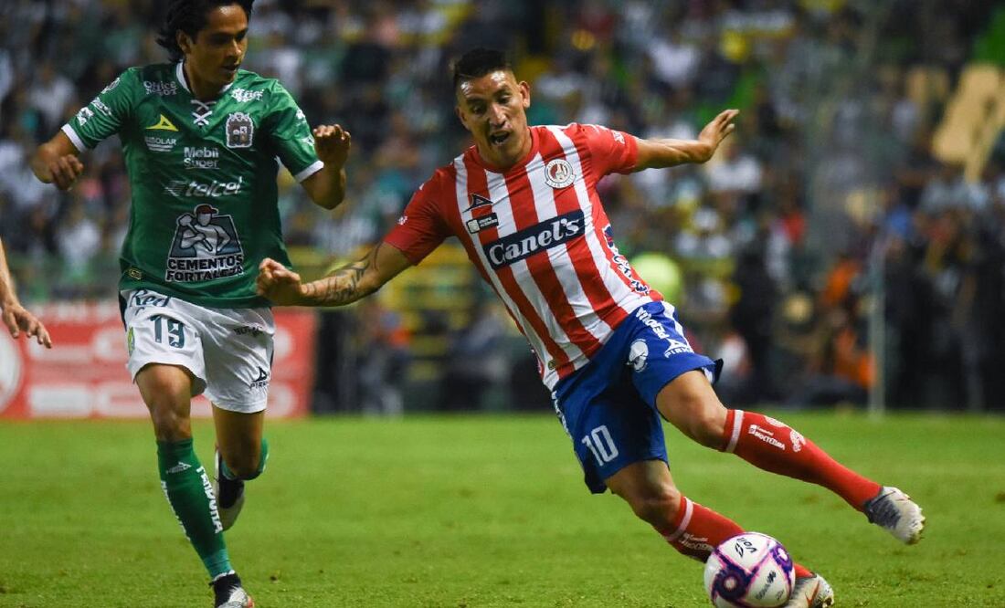 Ricardo Centurión tuvo un paso fugaz con el Atlético de San Luis en el 2019. Foto: Imago7