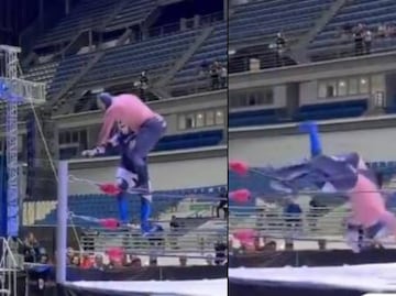 Luchador que participó en gira de despedida del Hijo del Santo, en riesgo de quedar paralítico