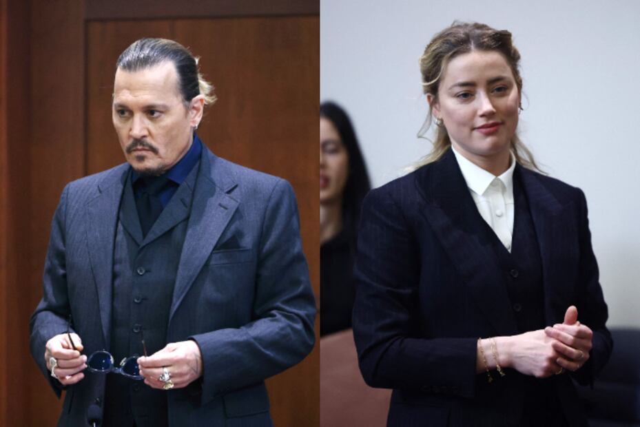 Johnny Depp, Amber Heard y las teorías sobre sus outfits en el juicio