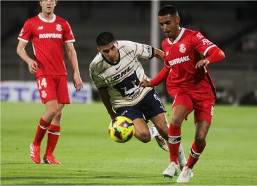 Pumas rescata el empate contra Toluca, en el regreso del Turco Mohamed a CU