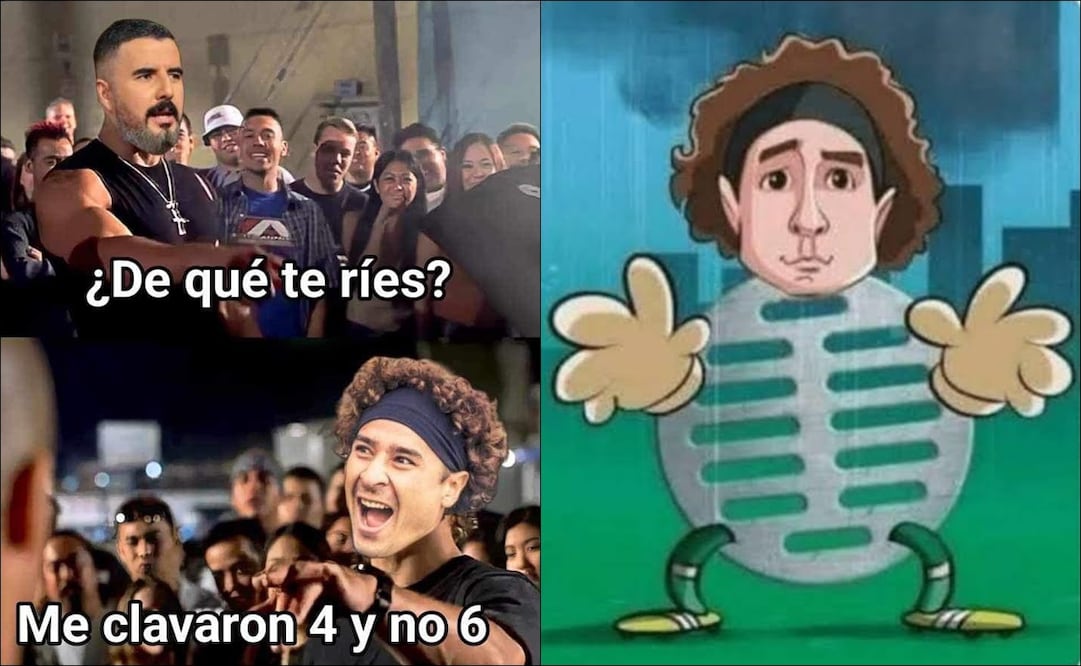 Guillermo Ochoa hizo terrible descuido en goleada de la Salernitana y es blanco de los memes / FOTO: ESPECIAL