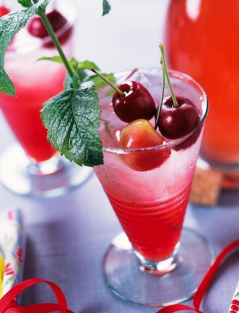 La receta para preparar Cooler de Cereza, la bebida ideal del verano