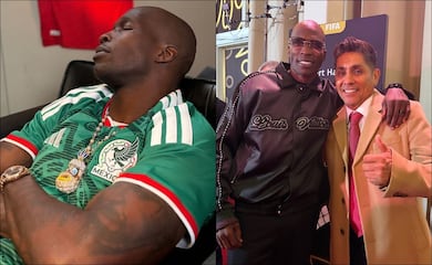 Selección Mexicana: Chad Ochocinco le declara su amor al Tricolor y a Jorge Campos
