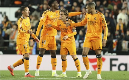 Bellingham y Modric rescatan al Real Madrid en una remontada agónica ante el Valencia
