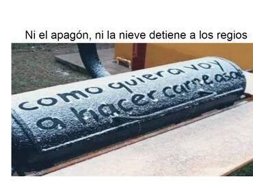 10 memes del inesperado apagón y nevada en el norte de México