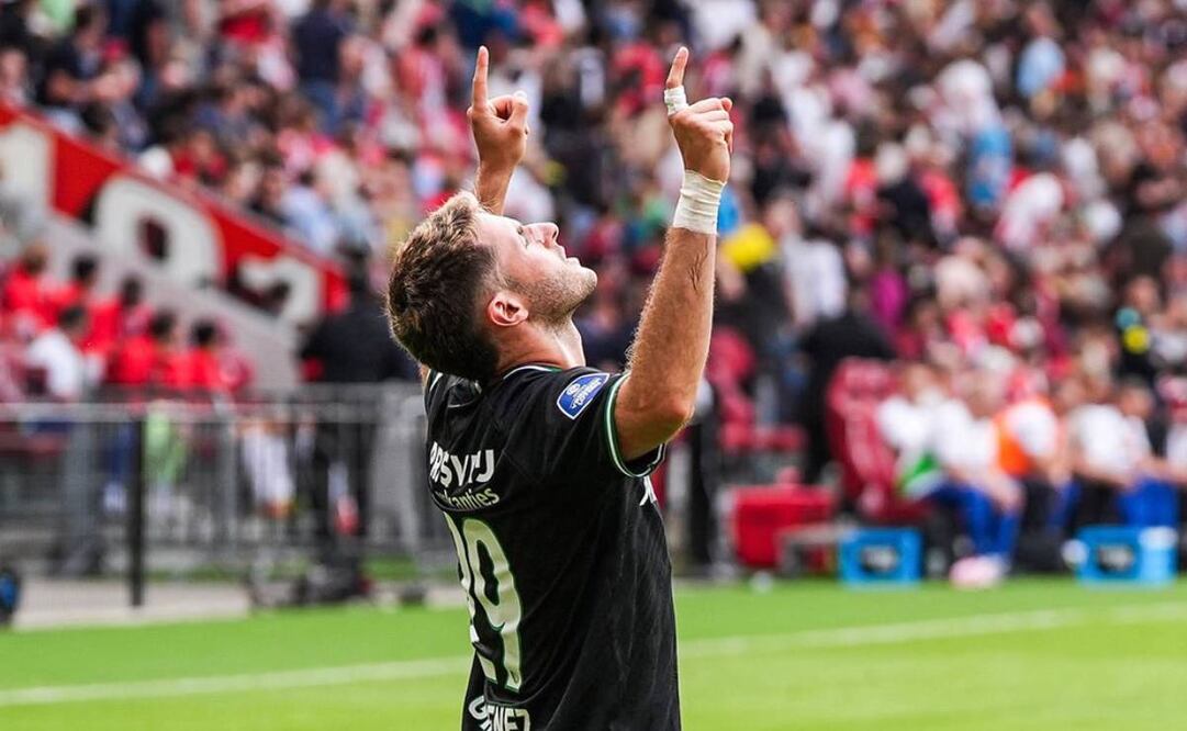 En el radar de los Gunners aparece el nombre de Santiago Giménez. Foto: @Santigim11.