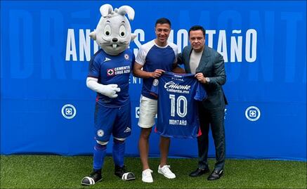 'Llegar con la '10' me motiva', Andrés Montaño fue presentado como segundo refuerzo de Cruz Azul