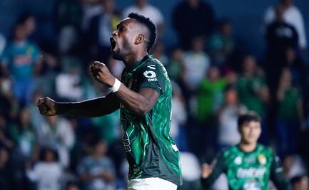 León venció al Atlético de San Luis con doblete de Diber Cambindo