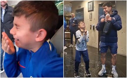 Pequeño aficionado se lleva una sorpresa con sus ídolos del América previo a la Final