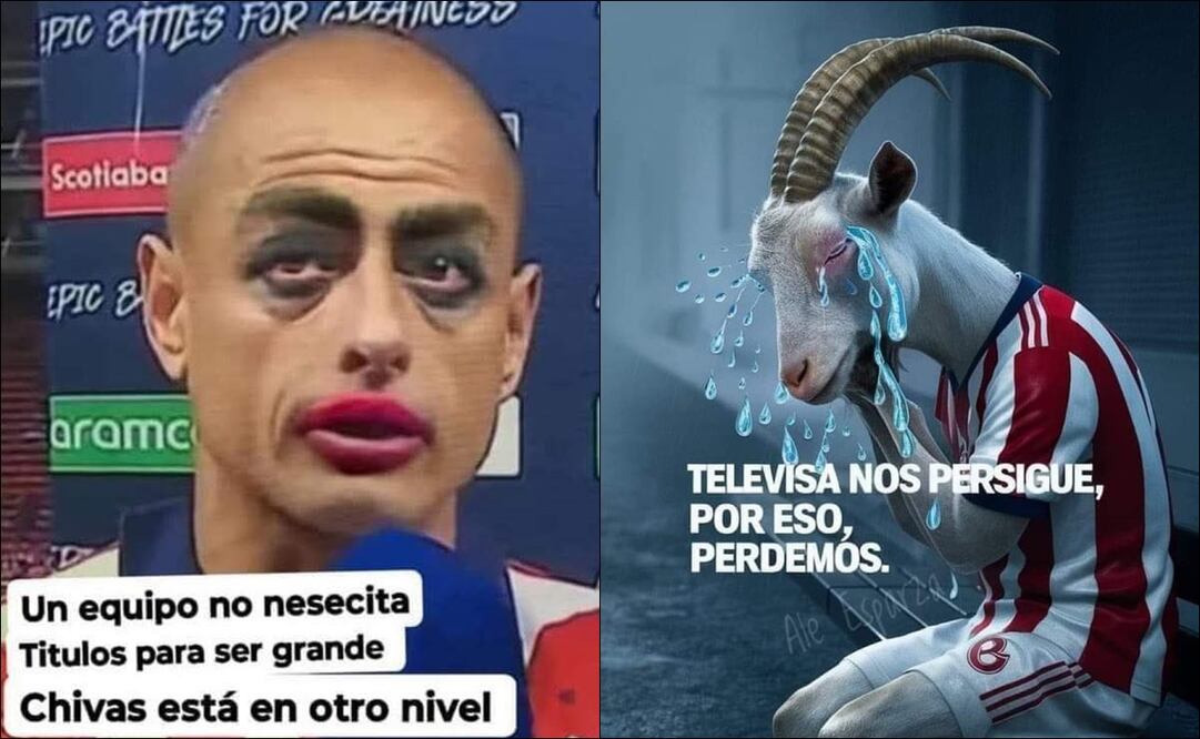 Chivas estelarizó los mejores MEMES luego de dejar ir el triunfo sobre Tigres en casa / FOTO: ESPECIAL