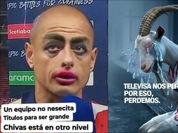 Chivas protagoniza los mejores MEMES tras dejar escapar la victoria sobre Tigres en casa