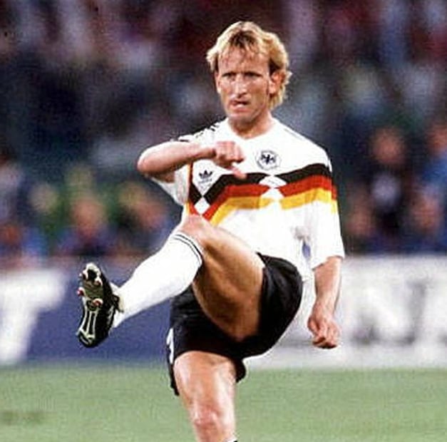 Andreas Brehme fue pieza clave de Alemania en el Mundial de Italia 1990. FOTO: Especial