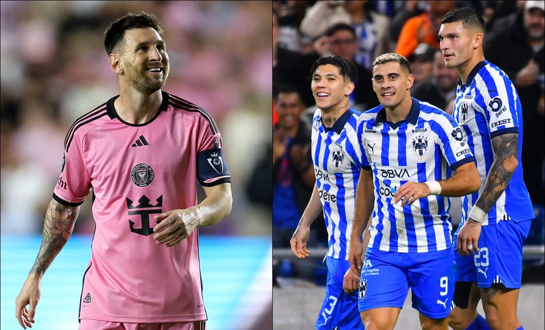 Periodista de ESPN pidió que futbolistas de Rayados no se humillen pidiéndole la playera a Lionel Messi / FOTOS: Imago7 y AFP
