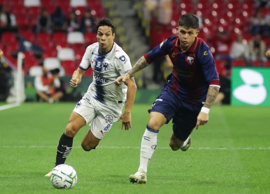 Atlante y Monterrey en partido, durante la Jornada 10 del Apertura 2026 en el Estadio Banorte - Foto: Carlos Mejía | EL UNIVERSAL