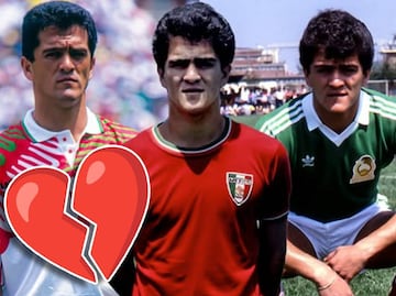 Famosa actriz terminó a Carlos Hermosillo antes del Mundial de 1986 para casarse con otro artista