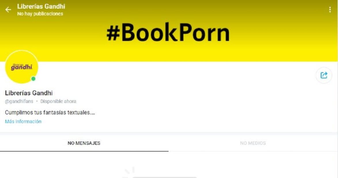 Librerías Gandhi abre su OnlyFans para cumplir tus fantasías textuales