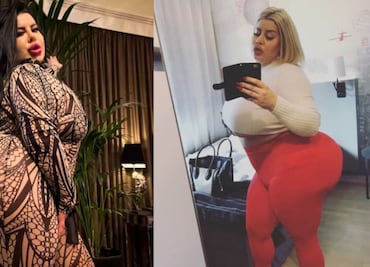 Video de Natasha Crown, la mujer con el trasero más grande del mundo