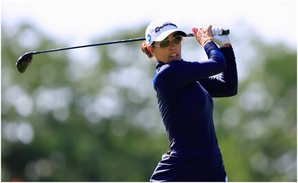 María Fassi no se presiona por jugar en casa; cerró con águila en el 18 del México Riviera Maya Open