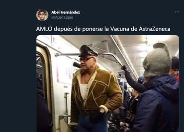 Los 10 mejores memes de AMLO tras su vacunación contra Covid-19
