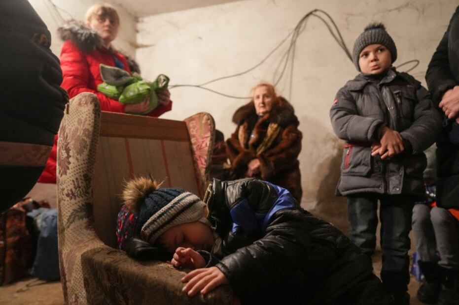 10 tristes y trágicas fotos del primer ataque de Rusia a Ucrania