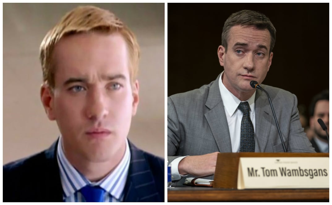 Fotos: Matthew Macfadyen en "Maybe Baby"/BBC Films y en "Succession" de HOB