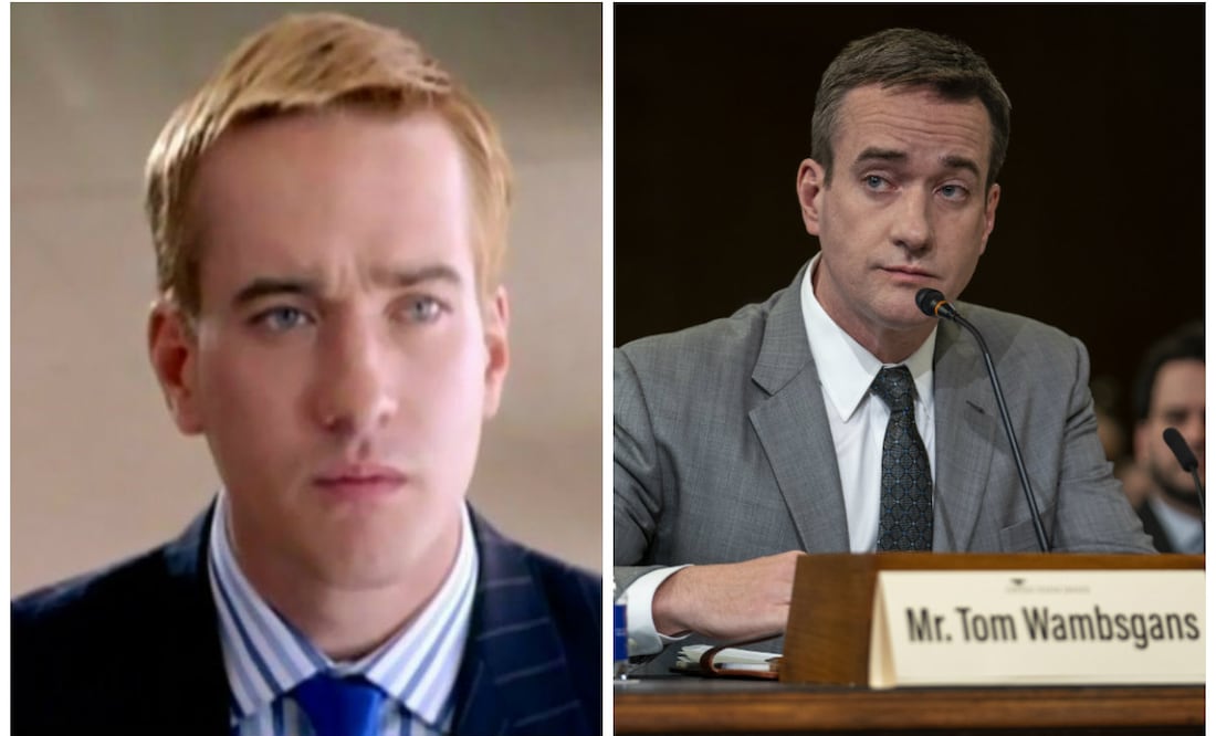 Fotos: Matthew Macfadyen en "Maybe Baby"/BBC Films y en "Succession" de HOB