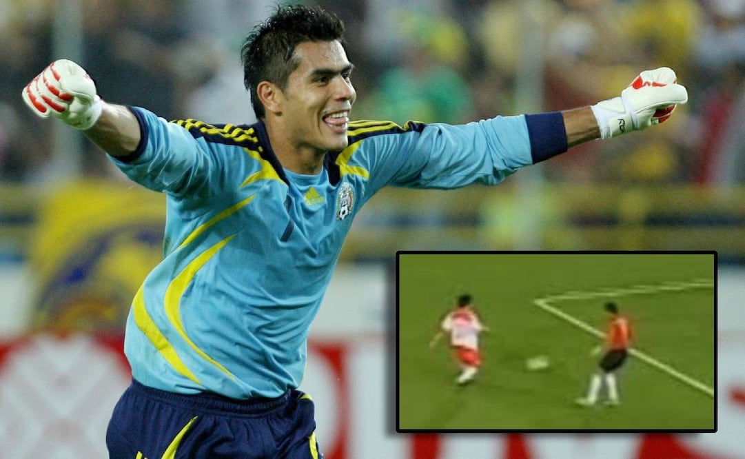 Oswaldo Sánchez cometió un tremendo oso en un amistoso ante Corea del Sur. Foto: Especial