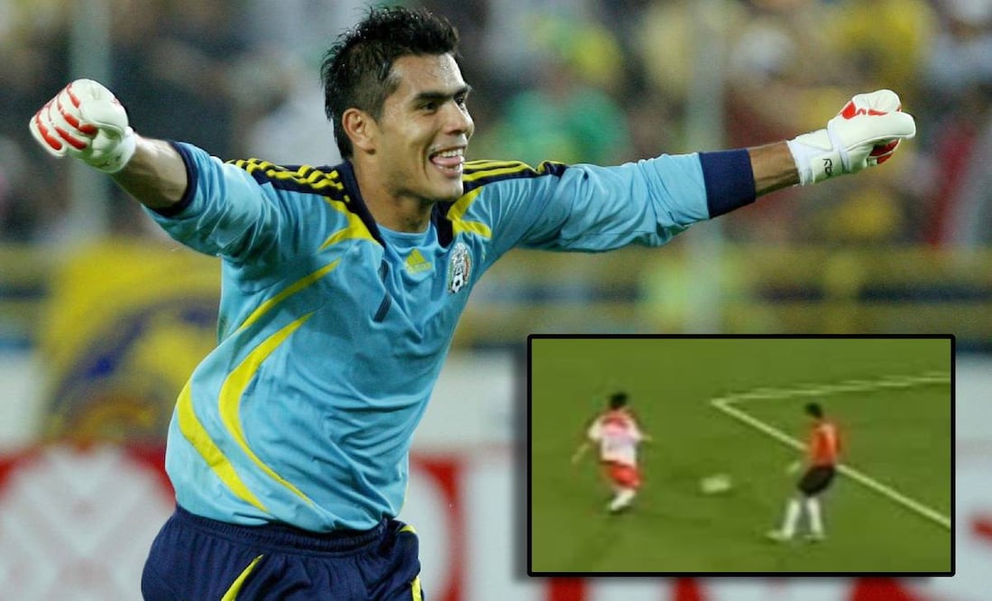 Oswaldo Sánchez cometió un tremendo oso en un amistoso ante Corea del Sur. Foto: Especial