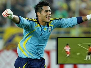 Oswaldo Sánchez cometió un ridículo error contra Corea del Sur en amistoso de 2006